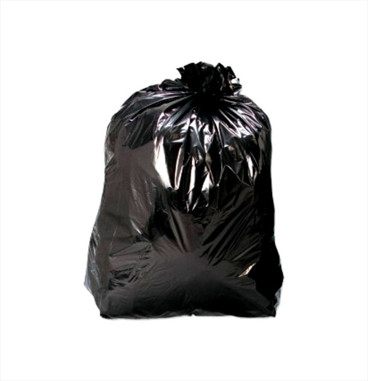 Black Bin Liners Medium Duty Bin Bags Cleaning Tools