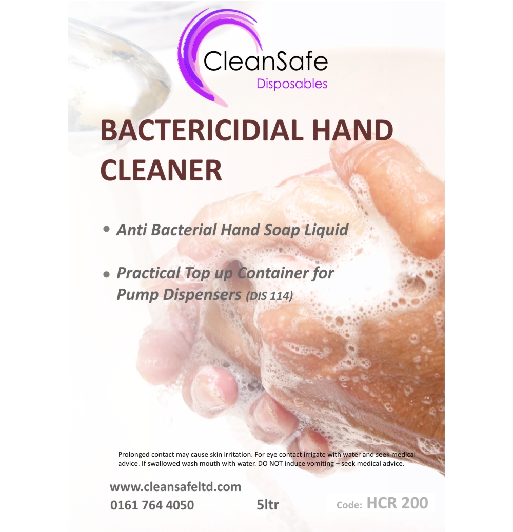 Bactericidal Hand Soap (5ltr) Sanitiser Hand Cleaners DIrect