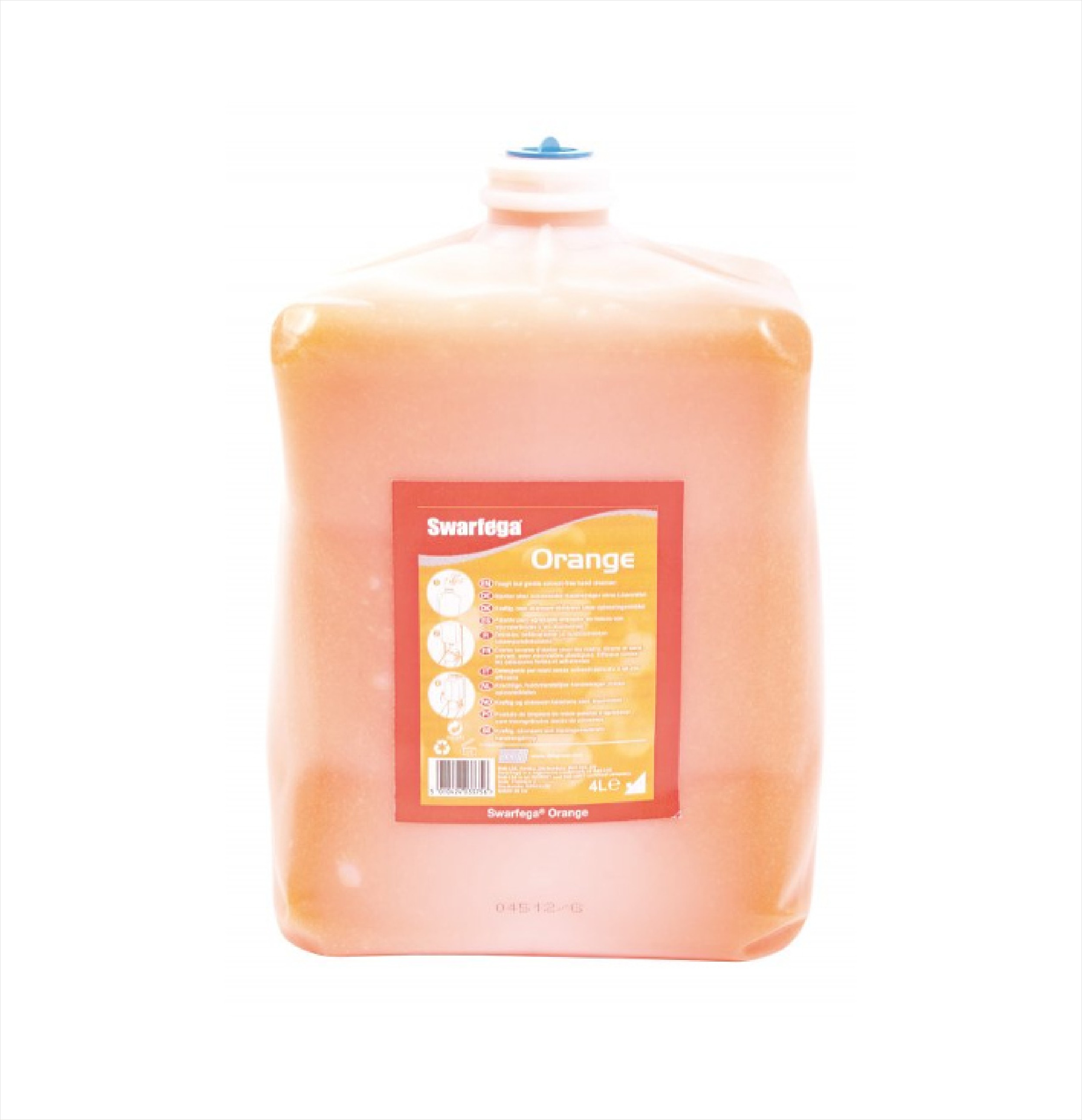 Orange Hand Cleaner DEB 4ltr SHD4LTR