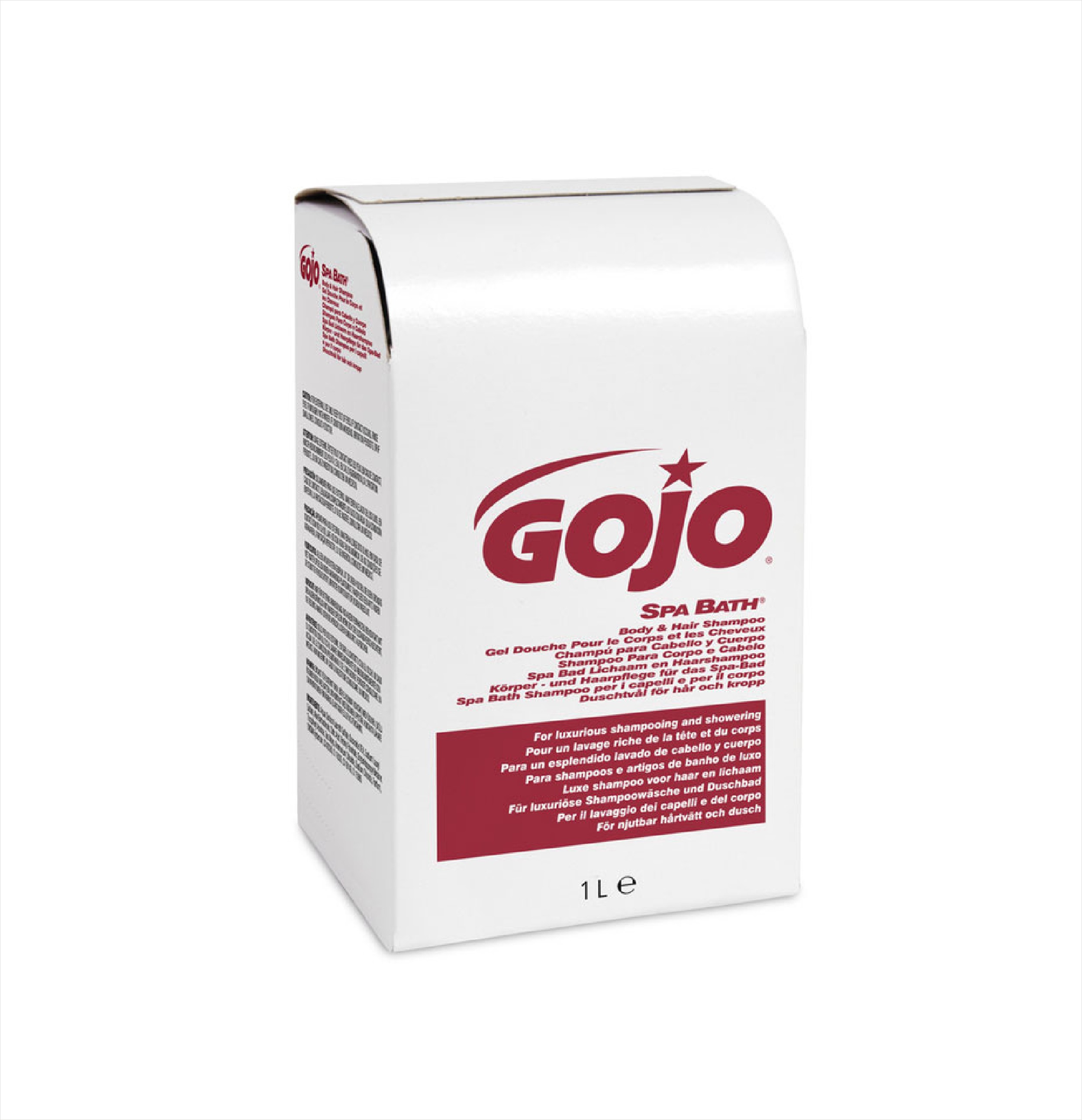 Gojo Spa Bath Body and Hair Shampoo 8 x 1ltr GJ2152-08